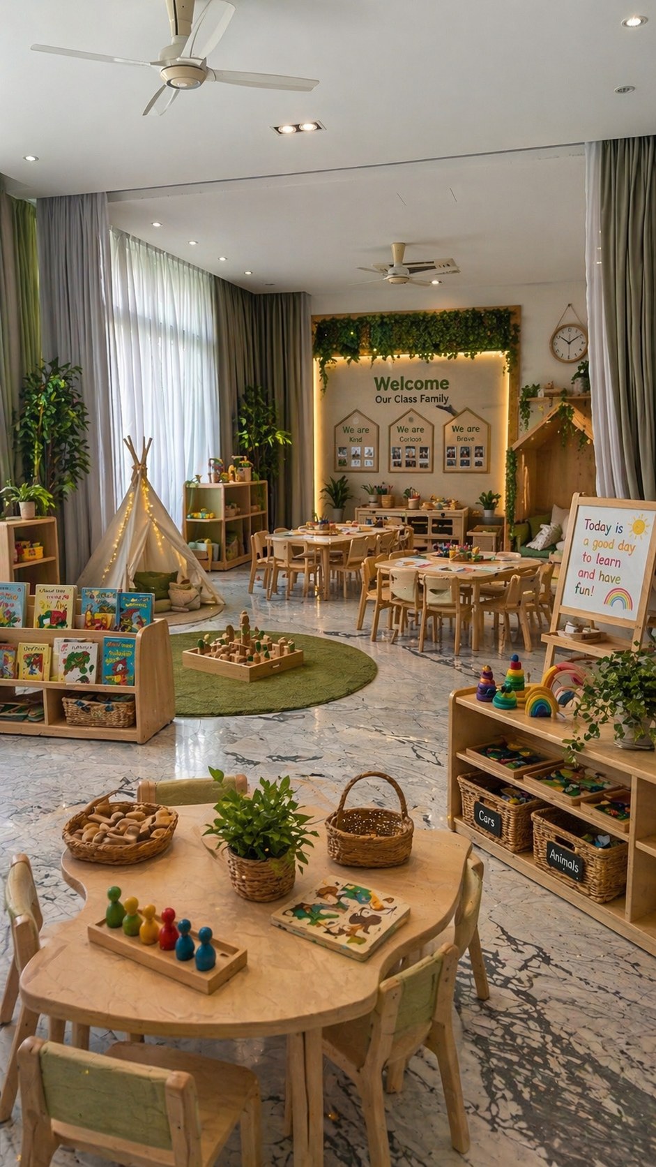 Children learning in a Curiouser classroom